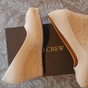 J Crew wedges. NIB